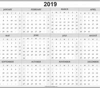 Image result for New Year's Day Calendar 2019