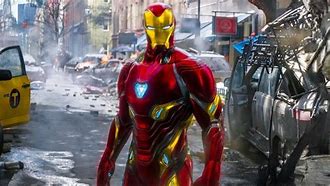 Image result for Iron Man Suit Up Machine Scene