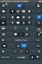 Image result for Button Bar UI
