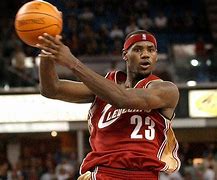 Image result for LeBron James Rookie Player