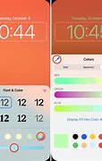 Image result for iPhone Change Color of Time On Lock Screen