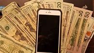 Image result for iPhone with Money On Screen
