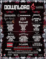 Image result for Download Festival Poster