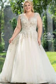 Image result for Plus Size Champagne Dress