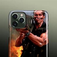 Image result for iPhone 11 Arnold Schwarzenegger in Predator Phone Case