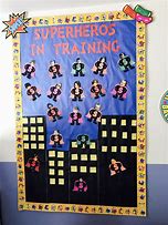 Image result for Super Heroes Bulletin Board Ideas