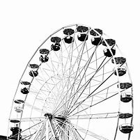 Image result for Ferris Wheel Building Black and White