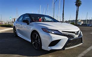 Image result for 2018 Toyota Camry XSE V6 Nightshade Red and Black