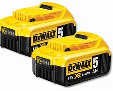 Image result for De Walt 18V Battery 2 Pack