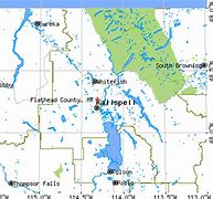 Image result for map of flathead county montana