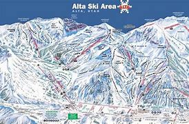 Image result for Alta Skiing Map