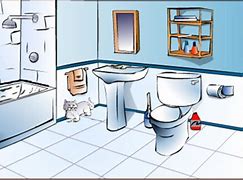 Image result for Home Bathroom Clip Art