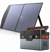 Image result for portable solar panels banks