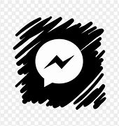 Image result for Messenger Icon Black