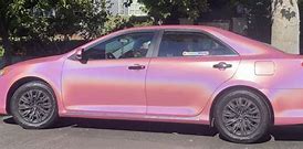 Image result for Cool Pink Wrap Jobs On Toyota Camry