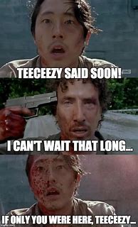 Image result for Walking Dead Glenn Meme