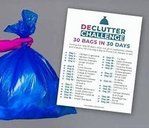 Image result for 30-Day Decluttering Bag