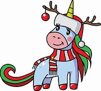 Image result for Baby Christmas Unicorn