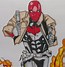 Image result for Red Hood Mask Drawing