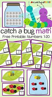Image result for Preschool Bug Math