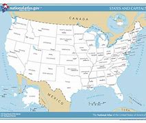 Image result for United States with Capitals
