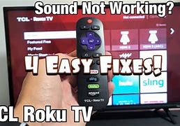 Image result for Sharp Roku TV No Sound or Picture