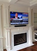 Image result for 65 Inch TV Over Fireplace