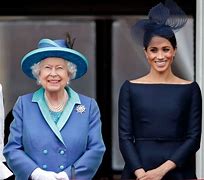 Image result for Meghan Markle and Queen Elizabeth