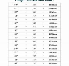 Image result for Feet to Centimeters Height