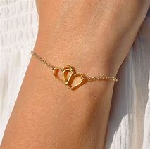 Image result for Double Heart Bracelet