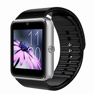 Image result for Wrist Watch Phone China Black and Gold