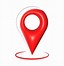 Image result for Location Symbol in Red