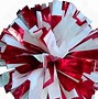 Image result for Red and Black Cheerleading Pom Poms