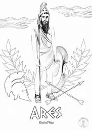 Image result for Greek God and Goddess Coloring Pages