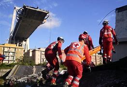 Image result for Bridge Morandi Near Genoa Collapsed