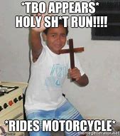 Image result for Scared Holding Cross Meme