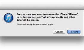 Image result for How to Reset iPhone through iTunes