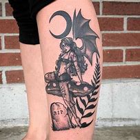Image result for Gothic Fairy Tattoo