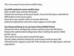 Image result for Canon MX922 Button Layout