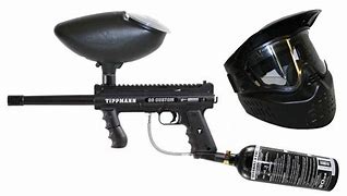 Image result for Paintball Gun with Hopper