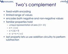 Image result for Two's Complement Computer Science
