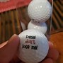 Image result for Funny Custom Golf Balls