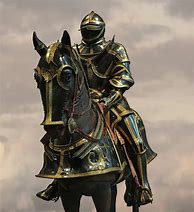 Image result for Black and Gold Knight Armor