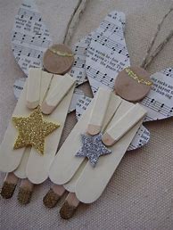Image result for Christmas Art with Popsicle Sticks