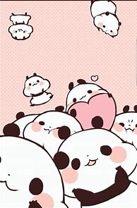 Image result for Cute Pink Panda Wallpaper