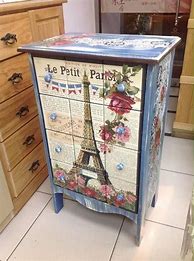 Image result for Prints to Decoupage On Furniture