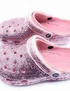 Image result for Pink Glitter Crocs