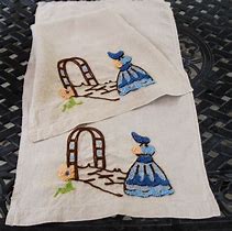 Image result for Hand Towels Victorian Style