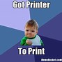 Image result for Epson Printer Meme