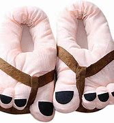 Image result for Slippers That Look Like Feet